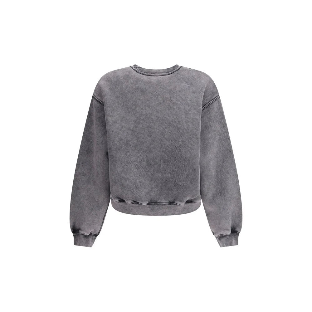 Alexander Wang Embossed Logo crewneck Sweatshirt - Sweatshirts