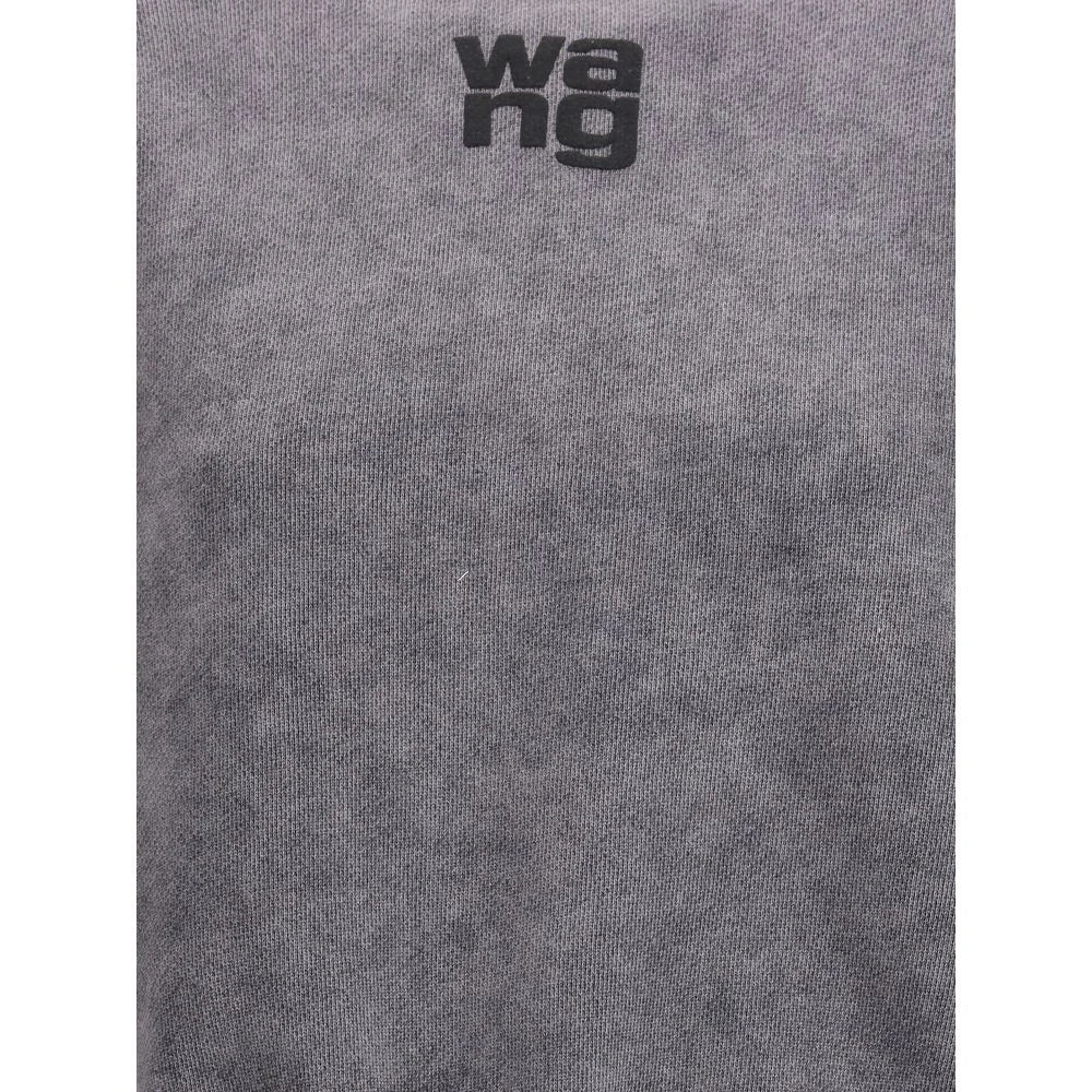 Alexander Wang Embossed Logo crewneck Sweatshirt - Sweatshirts