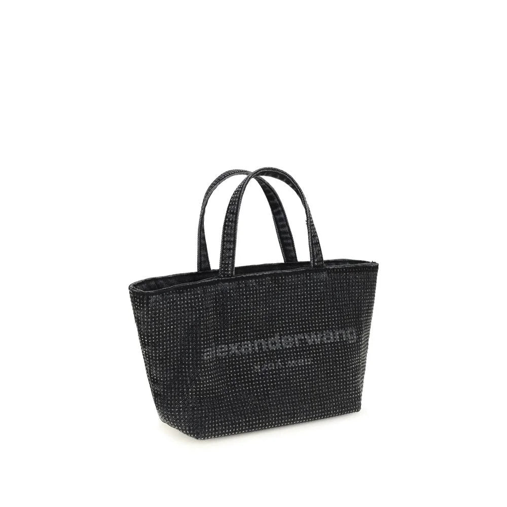Alexander Wang Gray Cotton Shoulder Bag