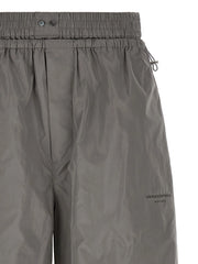 Alexander Wang Gray Polyester Athletic Pants