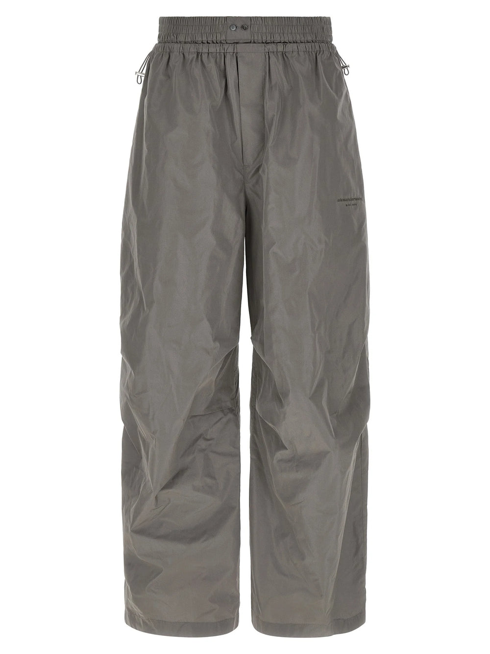 Alexander Wang Gray Polyester Athletic Pants