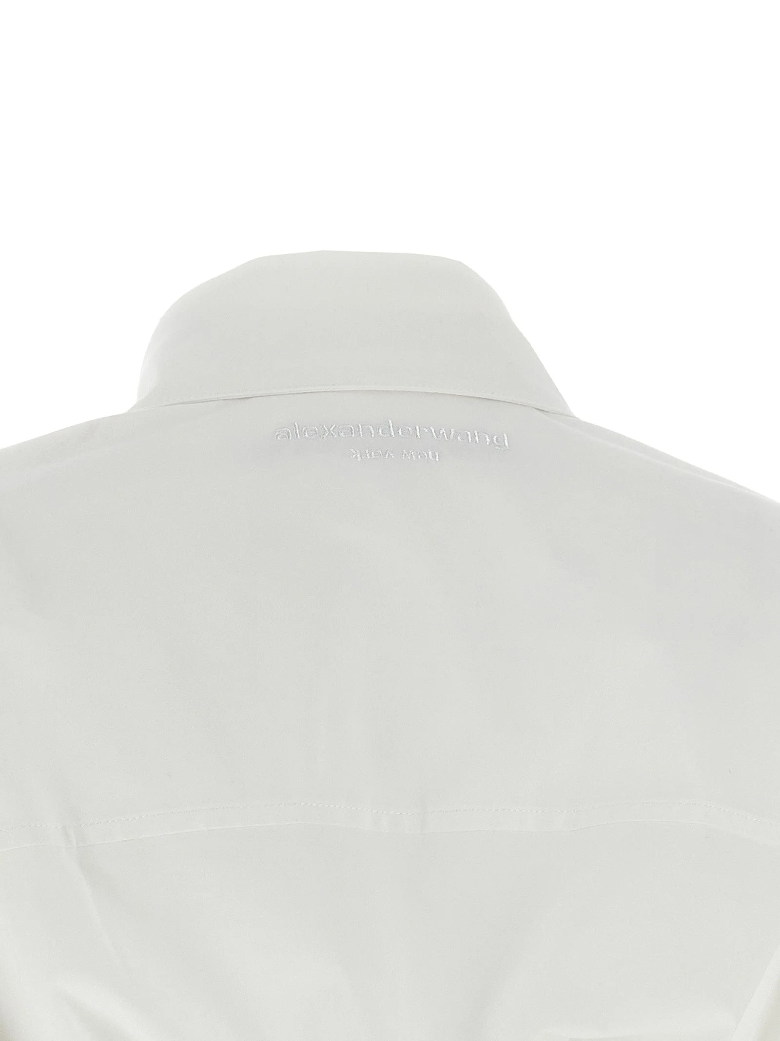 Alexander Wang White Cotton Short Dress