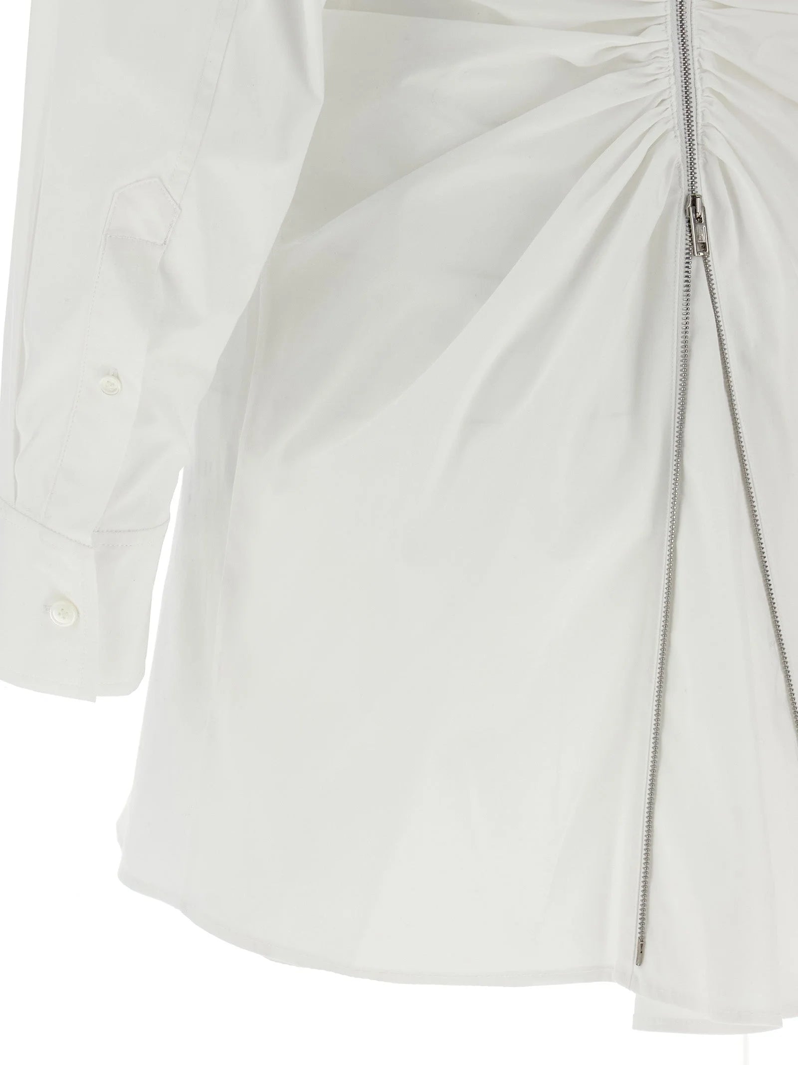 Alexander Wang White Cotton Short Dress