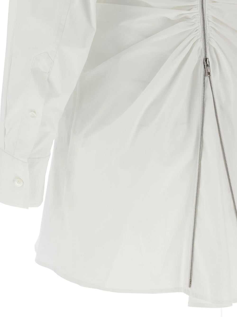Alexander Wang White Cotton Short Dress