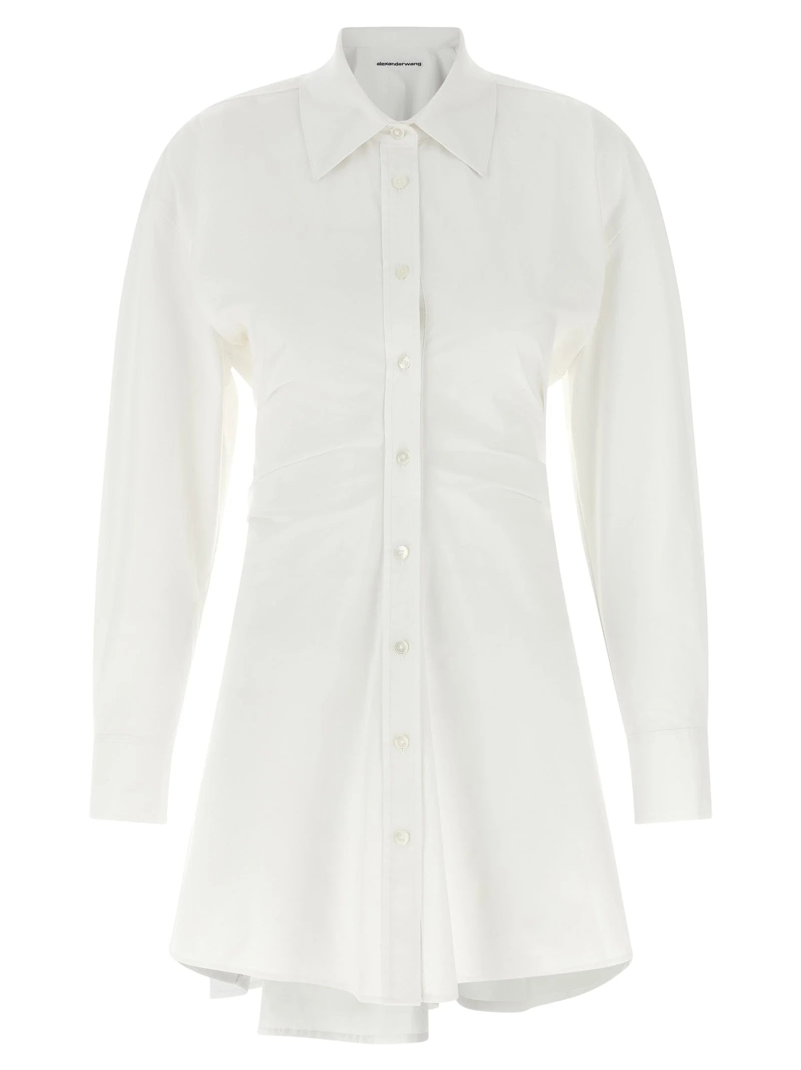Alexander Wang White Cotton Short Dress