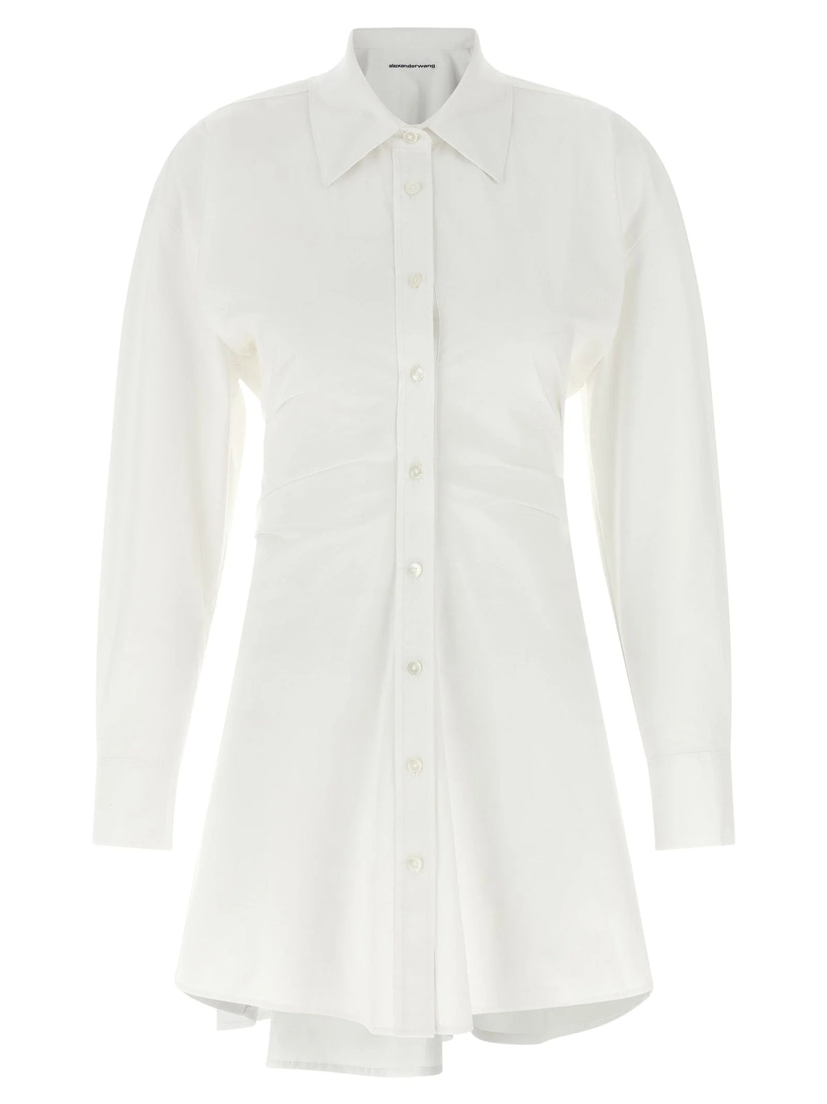 Alexander Wang White Cotton Short Dress