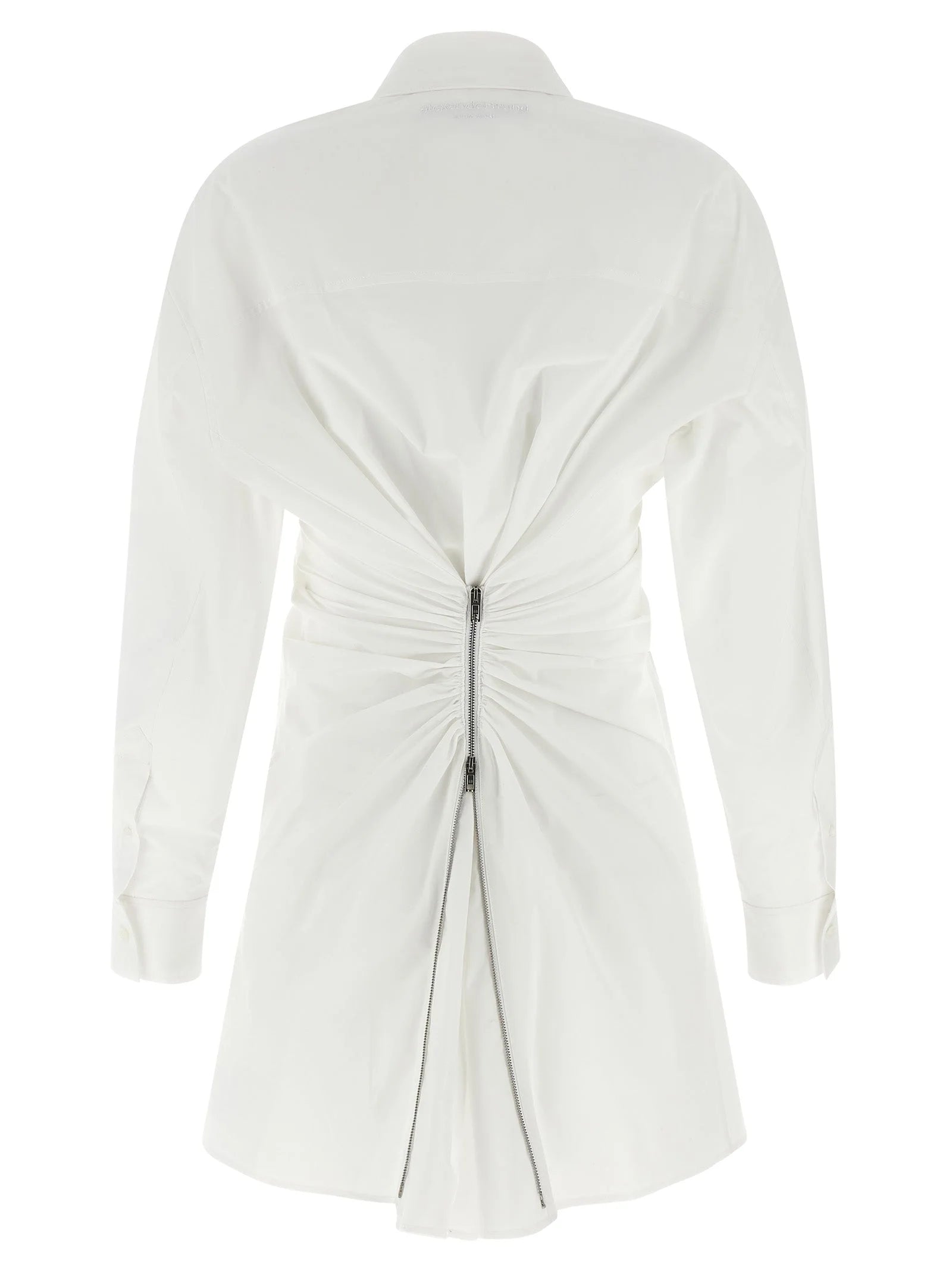 Alexander Wang White Cotton Short Dress