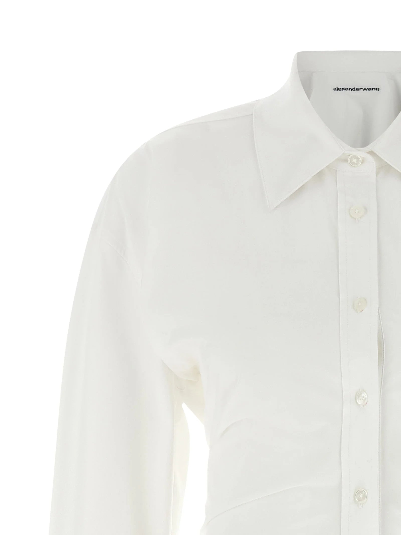 Alexander Wang White Cotton Short Dress
