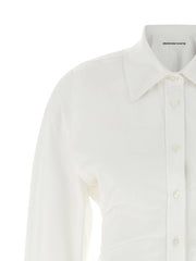 Alexander Wang White Cotton Short Dress