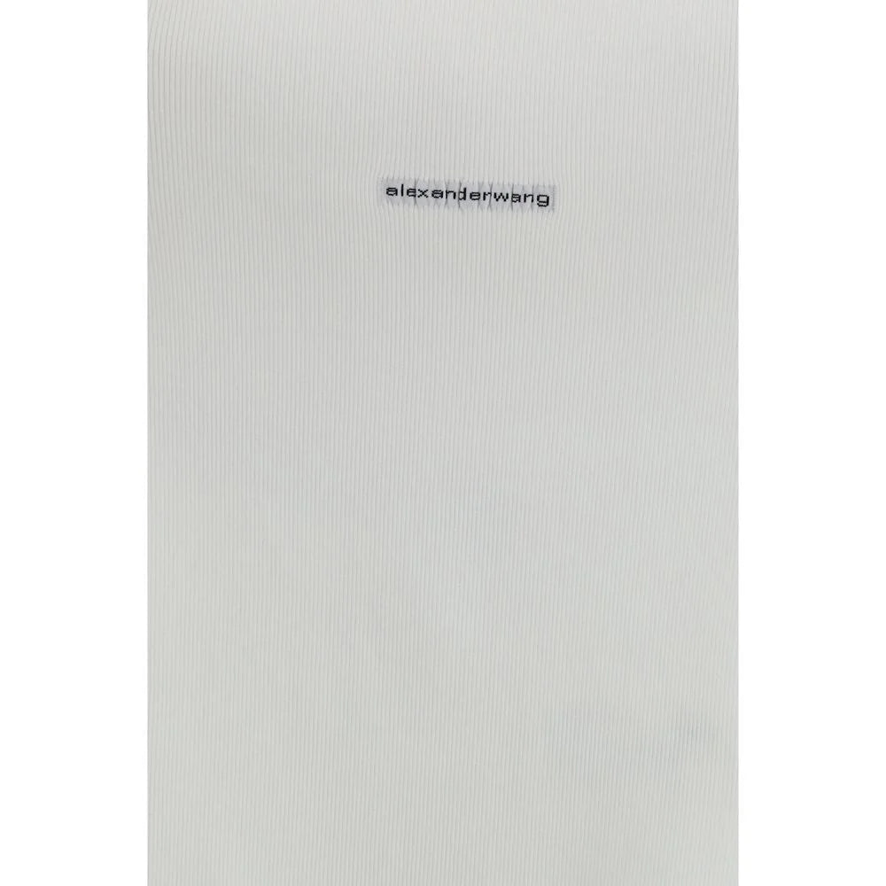 Alexander Wang White Cotton T-Shirt