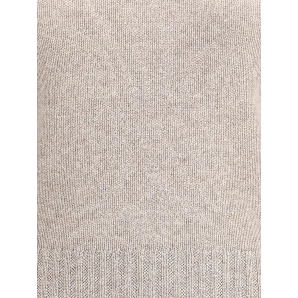 Allude Beige Cashmere Cashmere Sweater (Copy)