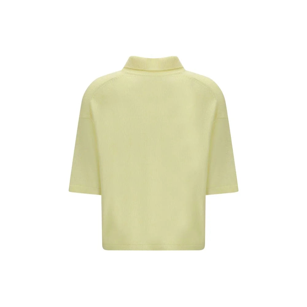 Allude Bicolor Cashmere Cashmere Sweater - M