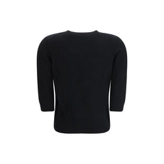 Allude Black Cashmere Sweatshirt - XS