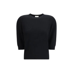 Allude Black Cashmere Sweatshirt - XS