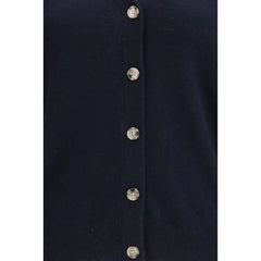 Allude Blue Cashmere Cardigan