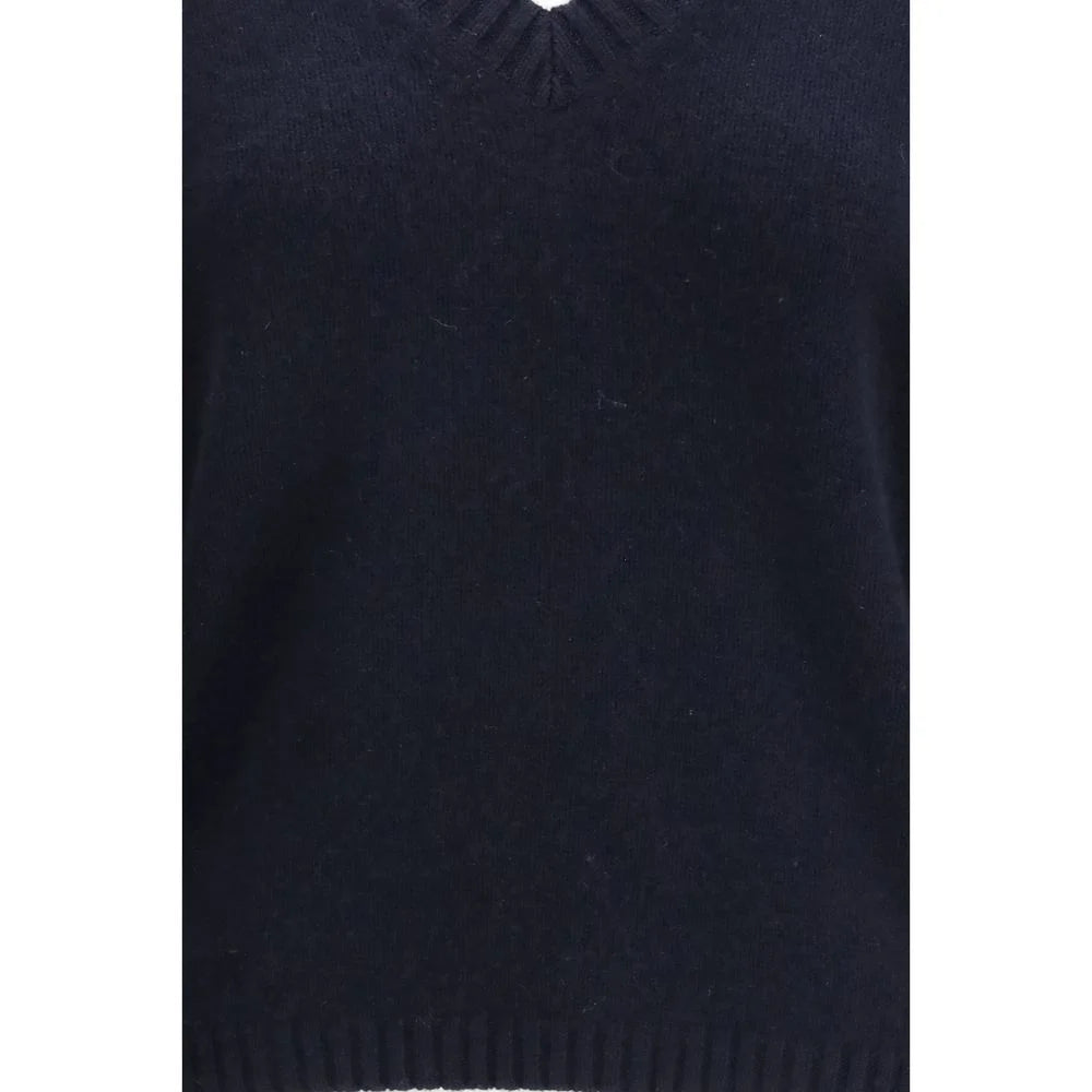 Allude Blue Cashmere Cashmere Sweater - XS