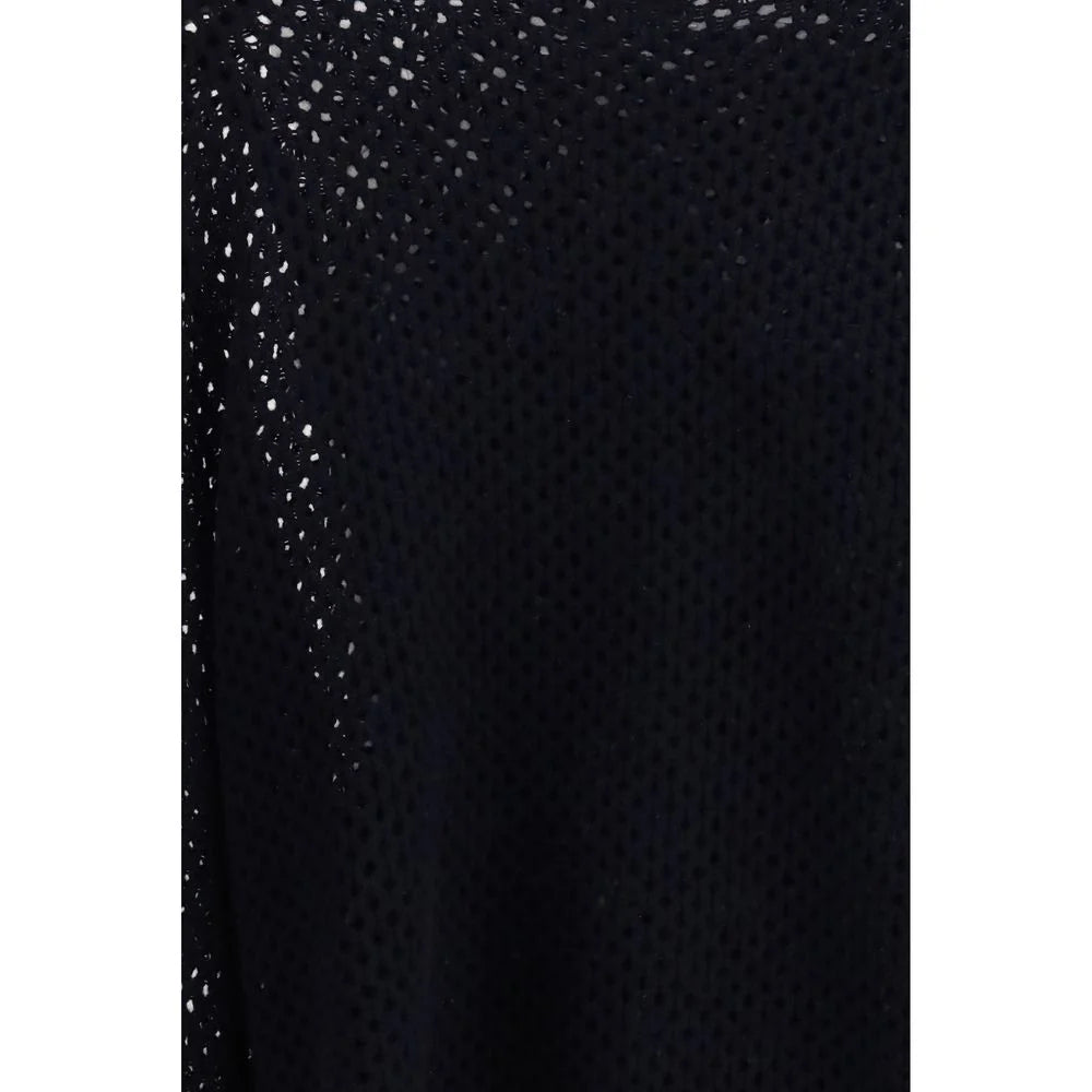 Allude Blue Fleece Wool Sweatshirt - M