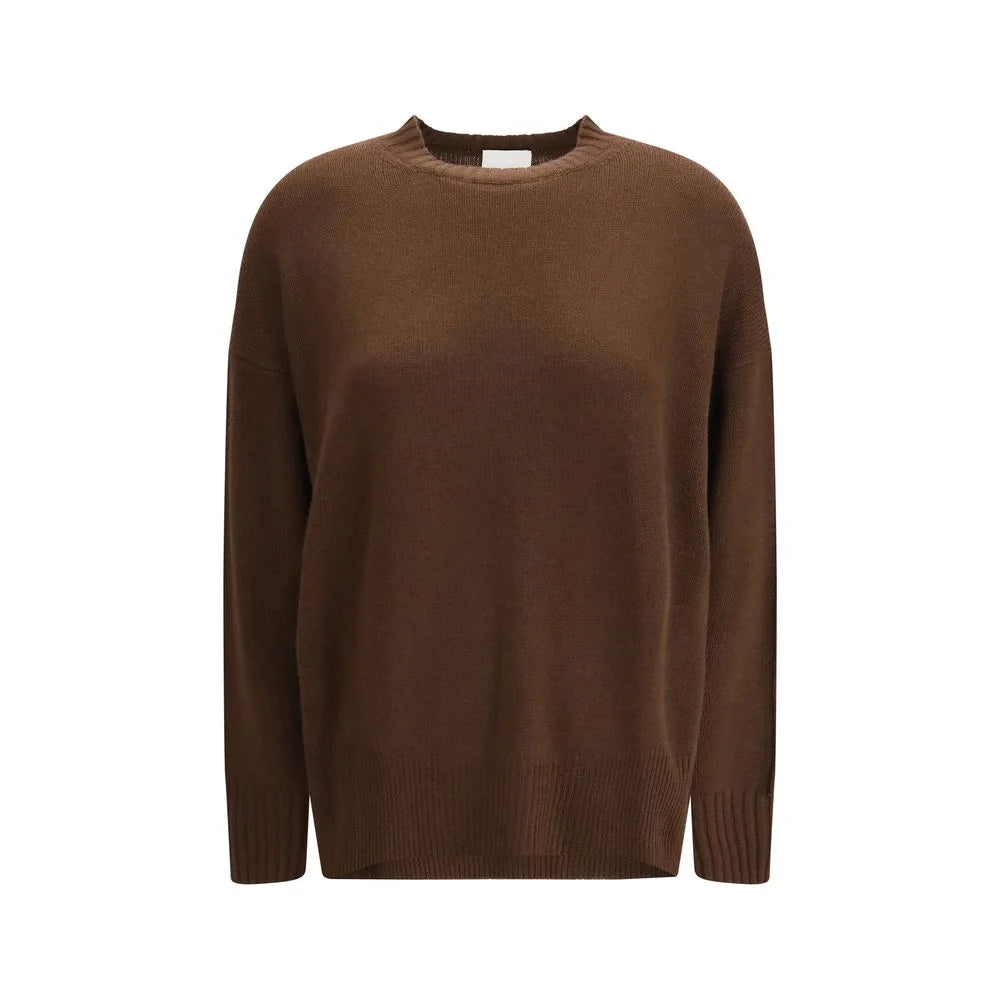 Allude Brown Cashmere Cashmere Sweater - M