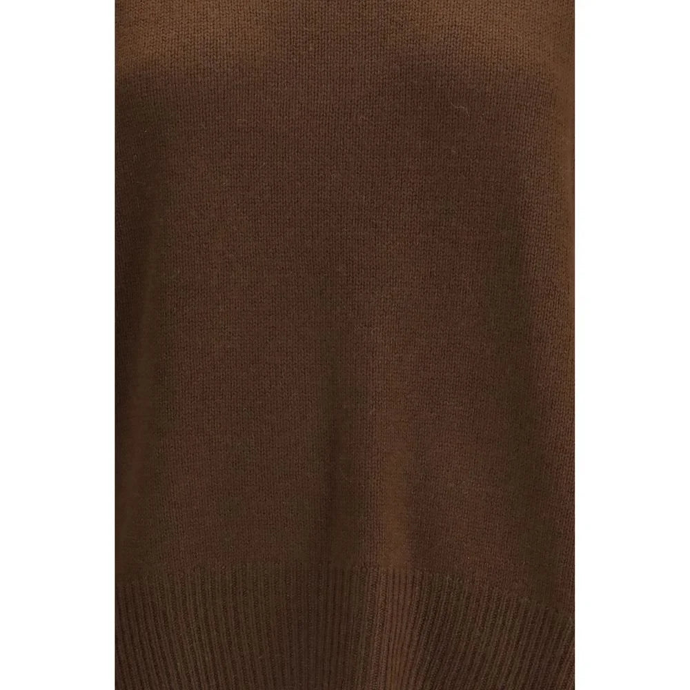 Allude Brown Cashmere Cashmere Sweater - M