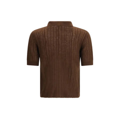 Allude Brown Cashmere Sweatshirt - L