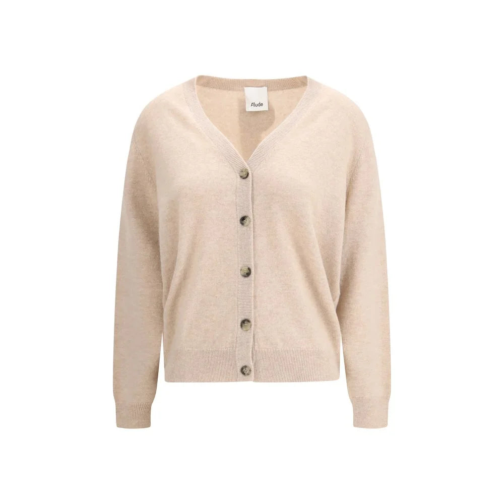 Allude Cream Cashmere Cardigan