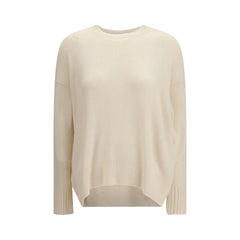 Allude Cream Cashmere Cashmere Sweater