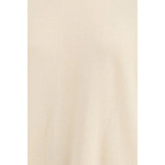 Allude Cream Cashmere Cashmere Sweater - XS