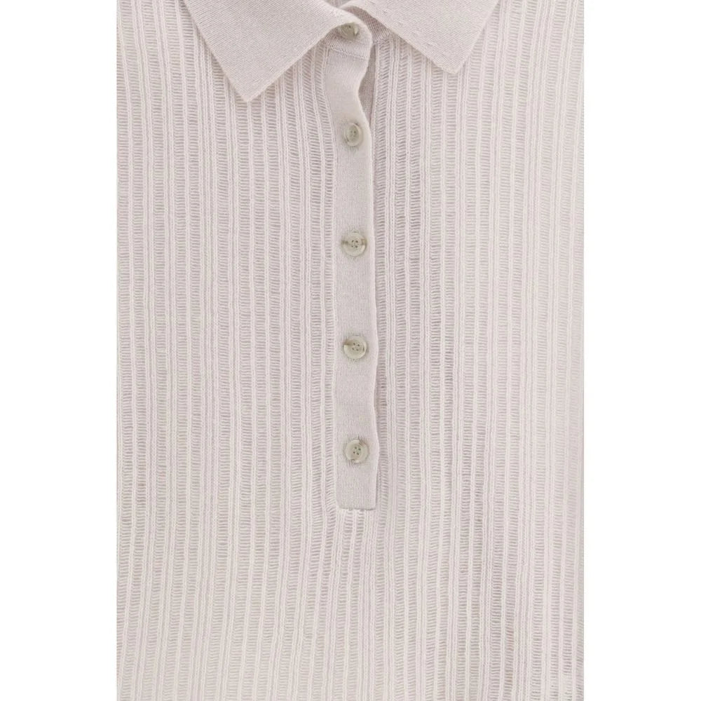 Allude Cream Cashmere Sweatshirt