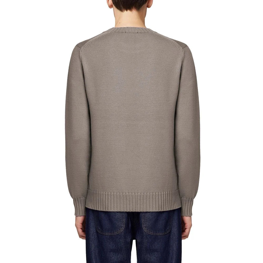 Alpha Studio Beige Cashmere Sweater