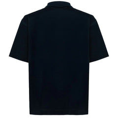 Alpha Studio Blue Cotton Polo Shirt - Polos