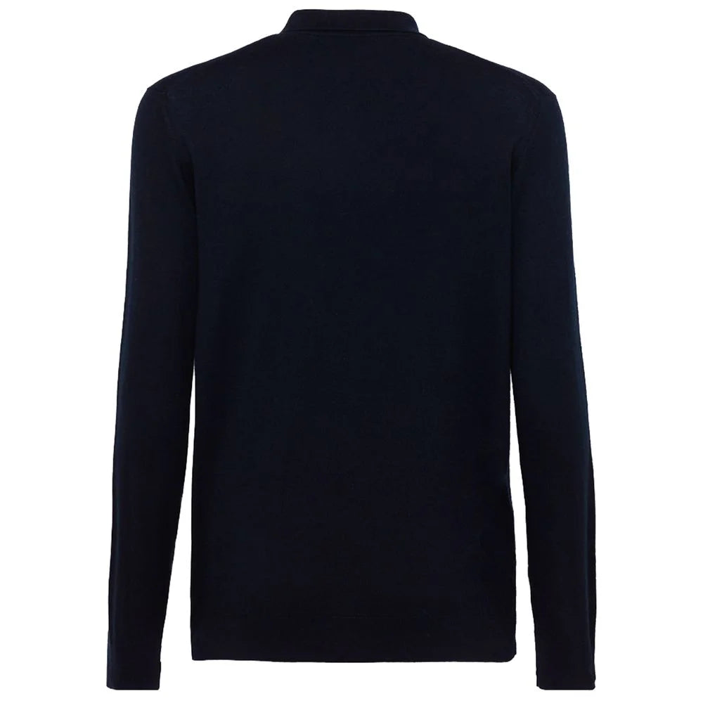 Alpha Studio Blue Cotton Shirt - Shirts