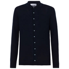 Alpha Studio Blue Cotton Shirt - Shirts
