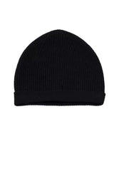 Alpha Studio Blue Merino Wool Men Hat - 46 cm - Beanies