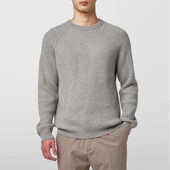 Alpha Studio Gray Cashmere Sweater - IT50 | L