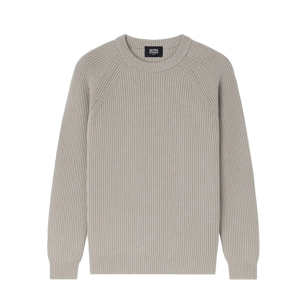Alpha Studio Gray Cashmere Sweater - IT50 | L