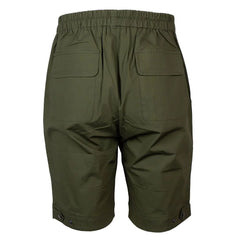 Alpha Studio Green Cotton Short - Bermudas