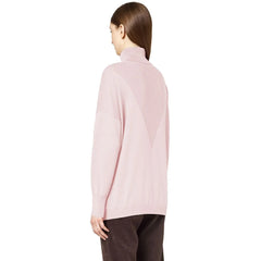 Alpha Studio Pink Silk Sweater - Sweaters