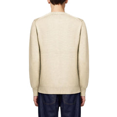 Alpha Studio White Cashmere Sweater