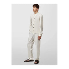 Alpha Studio White Cotton Shirt - IT48 | M - Shirts