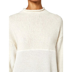 Alpha Studio White Recycled Wool Women Sweater - Sweaters