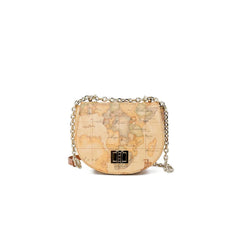 Alviero Martini Prima Classe Beige Leather Handbag