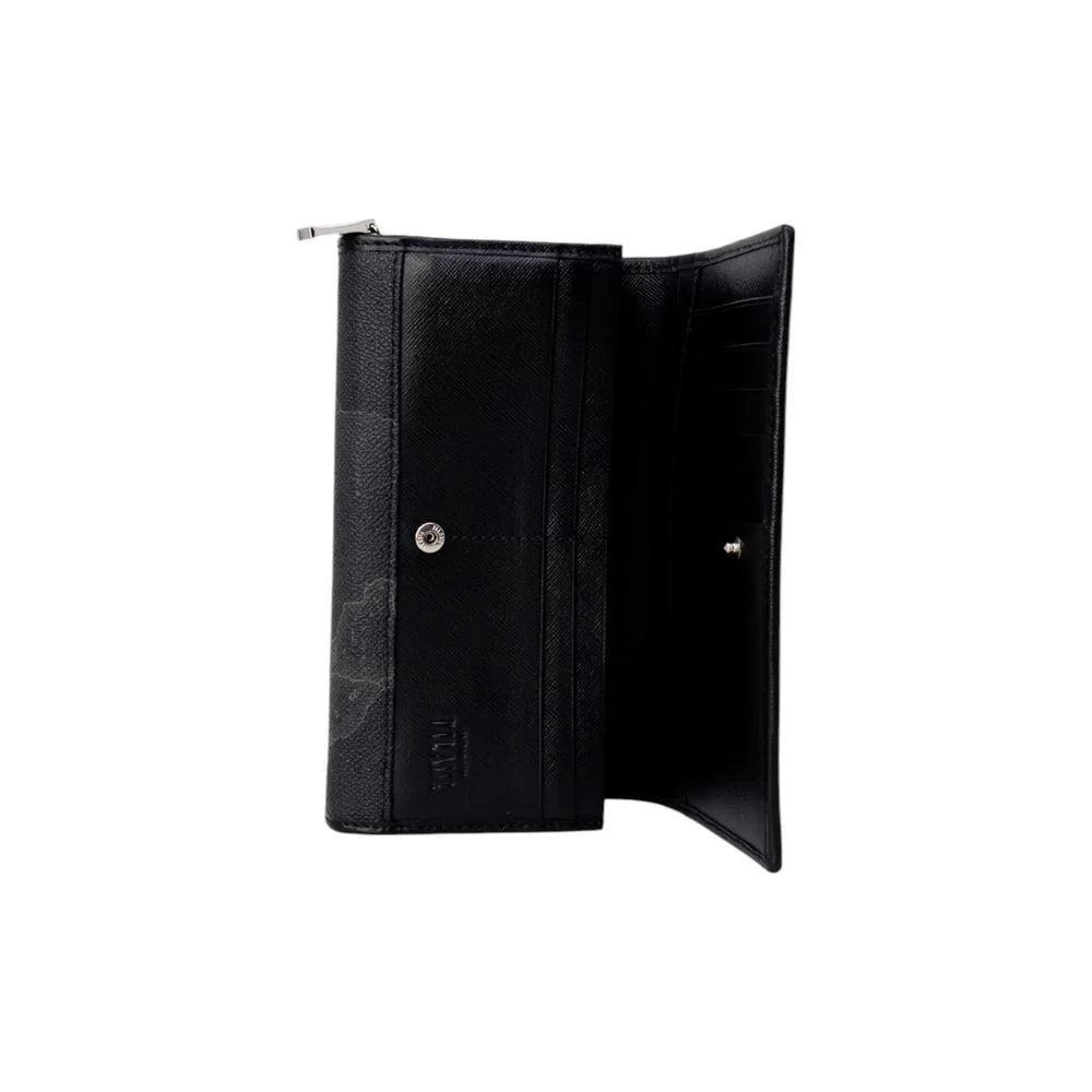 Alviero Martini Prima Classe Black Leather Wallet
