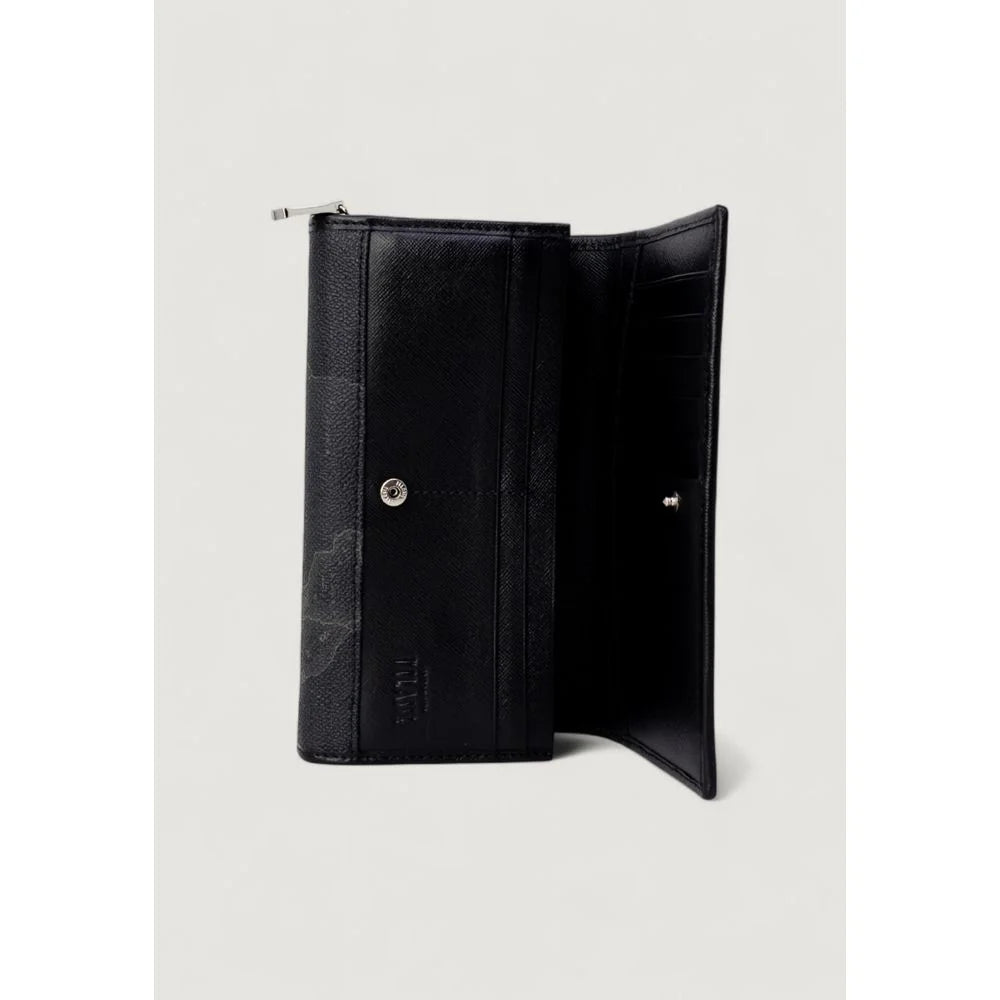Alviero Martini Prima Classe Black Leather Wallet