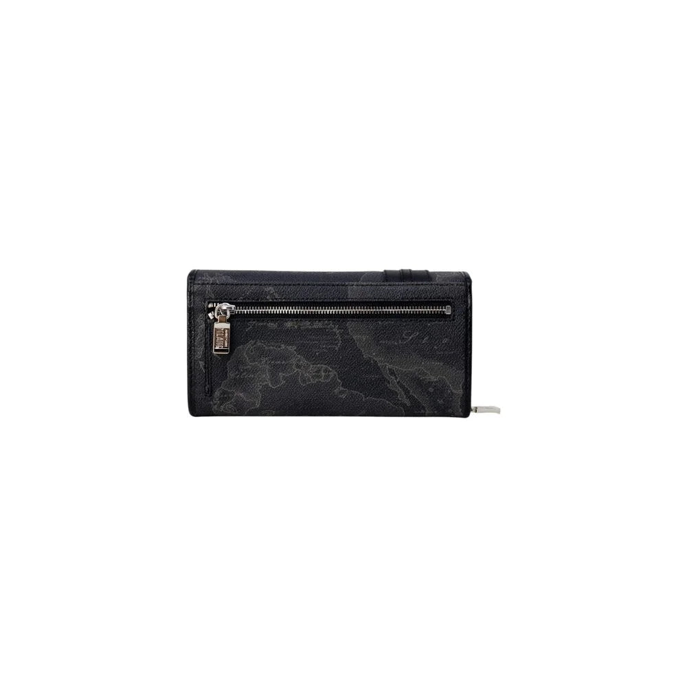 Alviero Martini Prima Classe Black Leather Wallet
