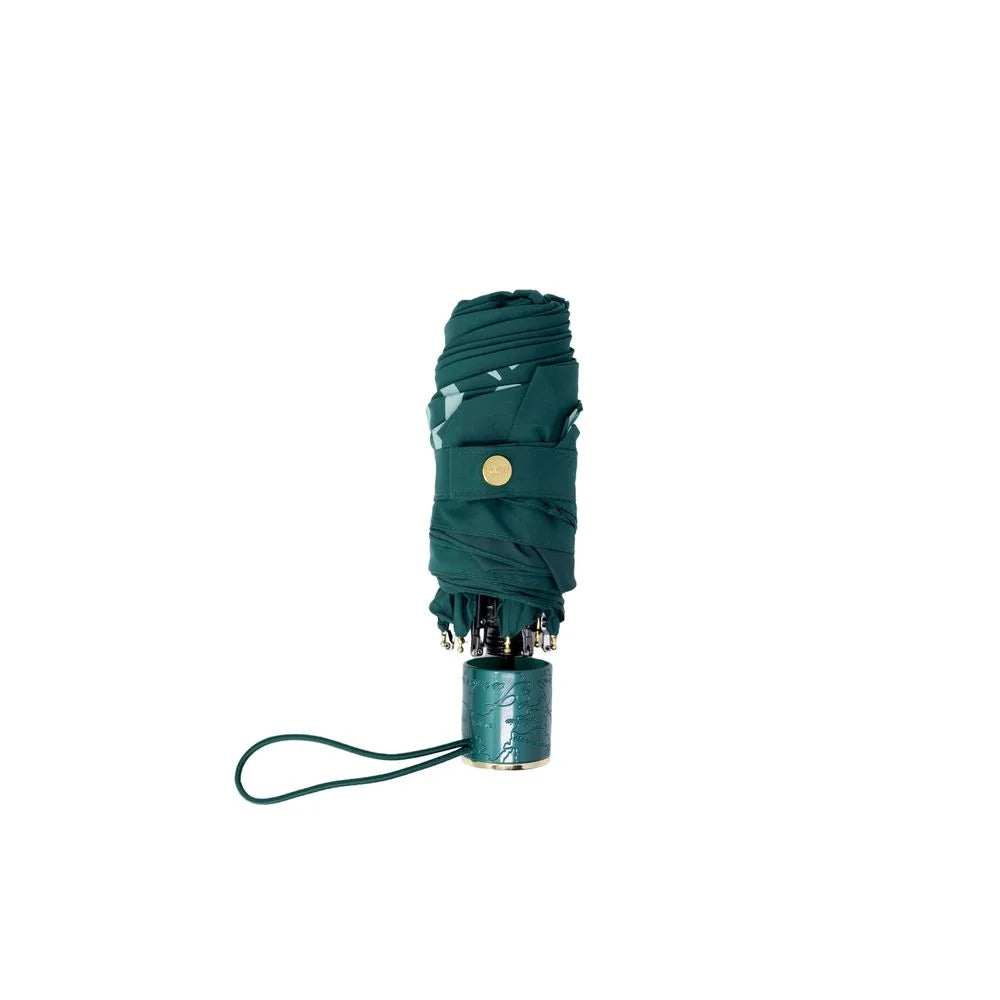 Alviero Martini Prima Classe Green Nylon Umbrella