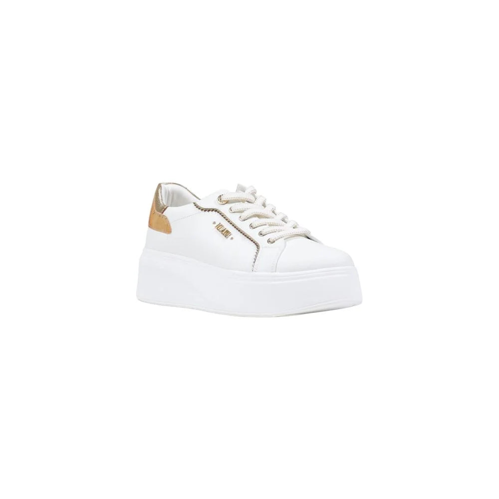 Alviero Martini Prima Classe White Polyethylene Platform Sneakers - Sneakers