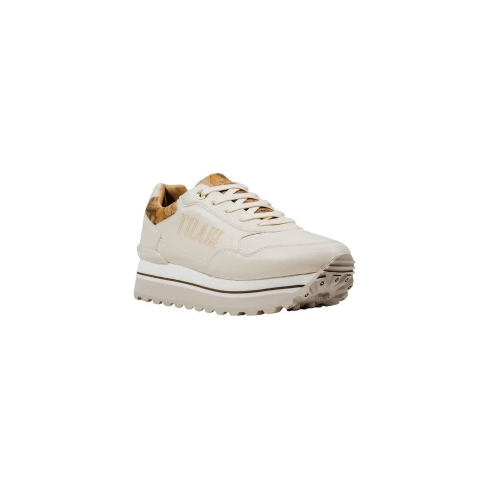 Alviero Martini Prima Classe White Polyethylene Platform Sneakers - Sneakers