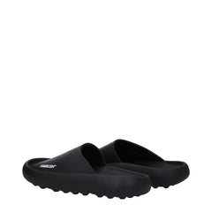 Ambush Black Cotton Slippers Sandals - EU40/US7