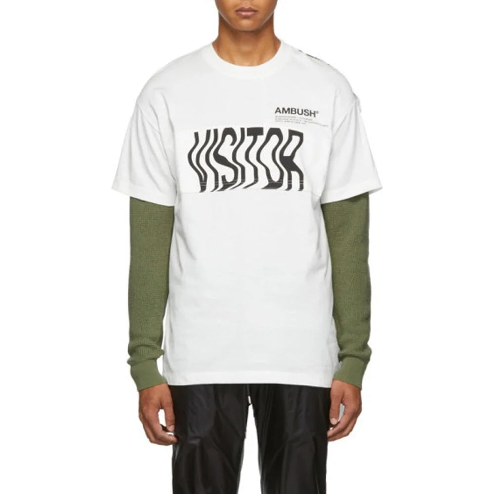 Ambush White Cotton T-Shirt - S