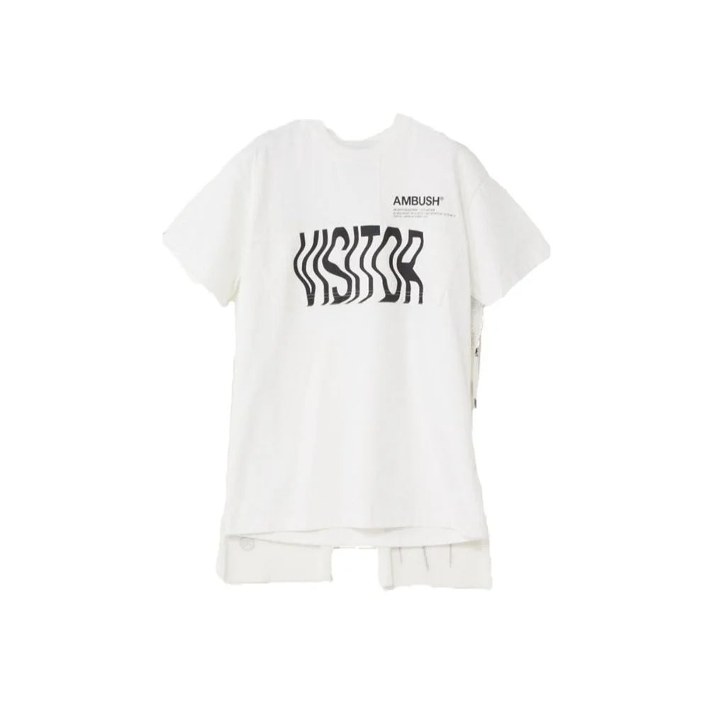 Ambush White Cotton T-Shirt - S